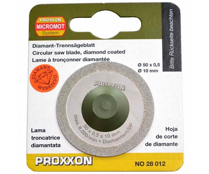 Отрезной диск алмазный Proxxon Ø 50 мм 28012