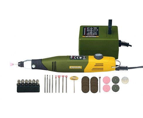 Бормашина Proxxon Micromot 60/E с трансформатором и насадками 28515