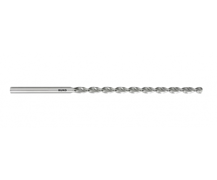 Сверло по металлу сверхдлинное шлифованное Ruko HSS-G 6,0 х 205 мм 254060