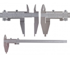 Штангенциркуль верньерный цеховой двусторонний 0-500 мм Schut 909.626