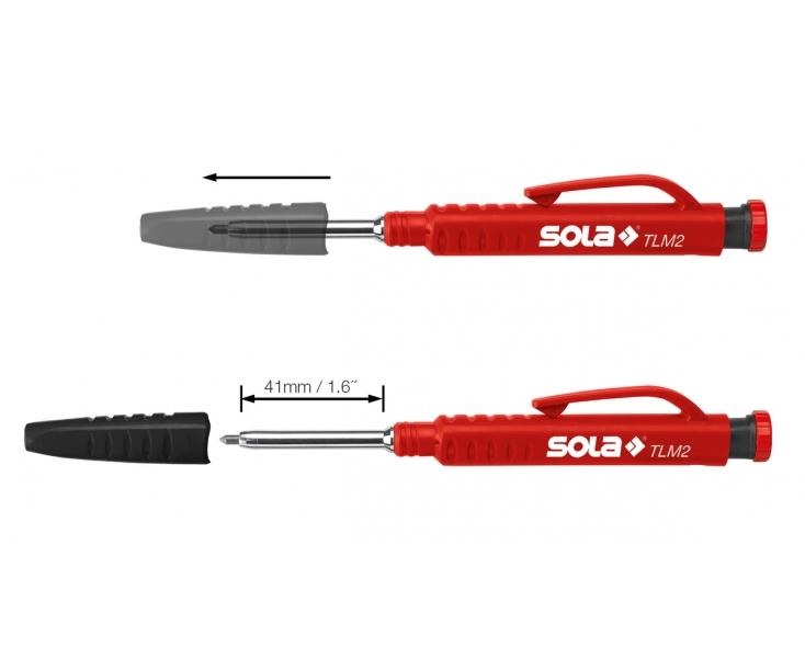 Автоматический строительный карандаш Sola TLM2 66041120 для глубоких отверстий