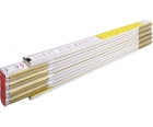 Метр складной деревянный белый/желтый 617 3 м х 17 мм Stabila 01231