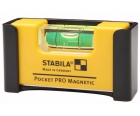 Уровень карманный тип Pocket Pro Magnetic Stabila 17953 7 см с креплением на пояс