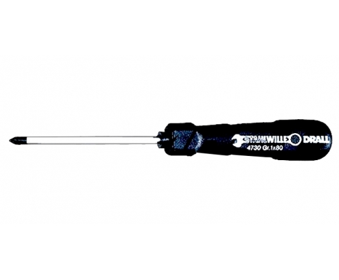 Отвертка инструментальная крестовая Phillips DRALL 4730 3 PH3 Stahlwille 47301003