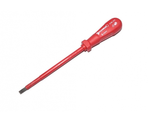 Отвертка диэлектрическая шлицевая DRALL 4660 VDE 6,5х150 Stahlwille 47601006