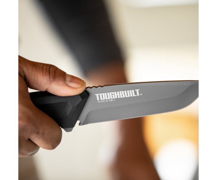Нож ремесленника с ножнами на клипсе TOUGHBUILT TB-H4S-40-TMK-2