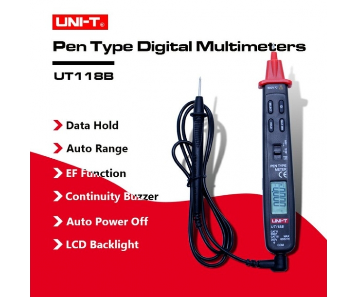 Мультиметр-пробник цифровой UNI-T UT118B