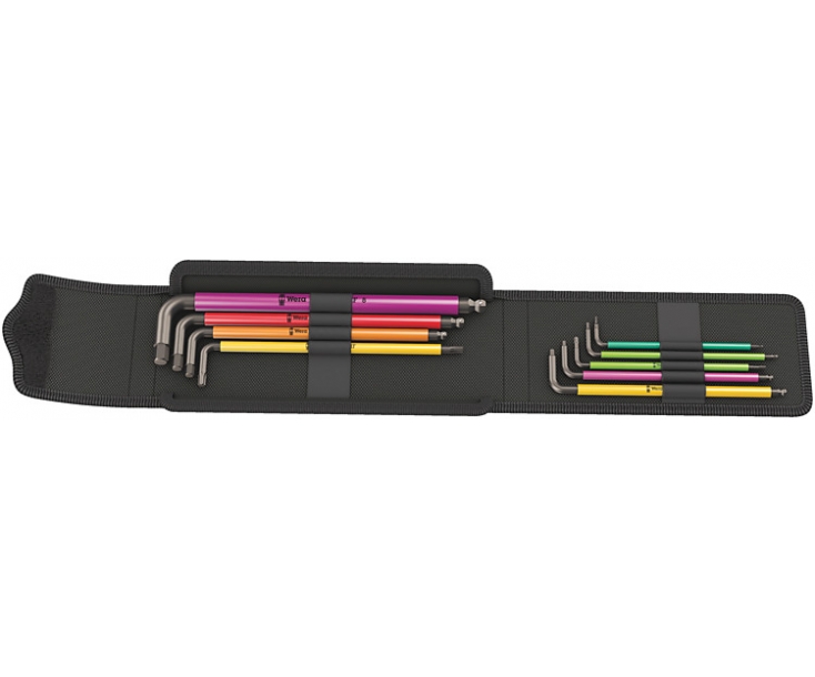 Набор штифтовых ключей Multicolour Wera Bicycle Set 4 WE-004173