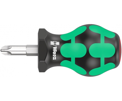 Короткая отвертка/отвертка для карбюратора Stubby 350 PH Wera, PH3 х 25 мм, WE-008852