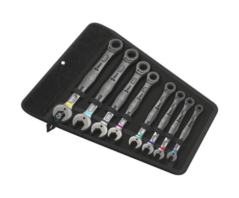 Набор дюймовых гаечных ключей с трещоткой 6000 Joker 8 Imperial Set 1 Wera WE-020012