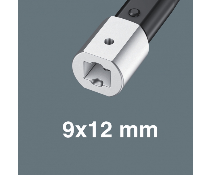 Динамометрический ключ Wera Click-Torque X 1 2,5-25 Nm для сменных насадок WE-075651