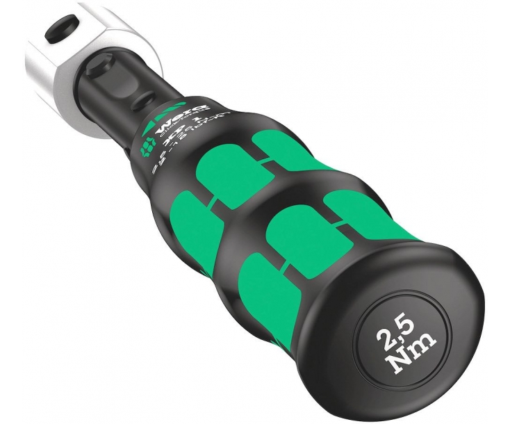 Динамометрический ключ Wera Click-Torque XP 1 2,5 Nm для сменных насадок WE-075670