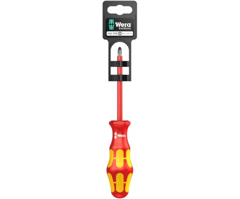 Отвертка Phillips Wera Kraftform 162 i PH VDE WE-100011 PH 1 х 80 изолированная крестовая
