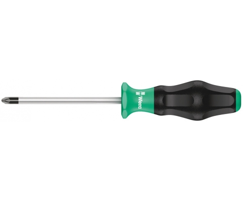 Отвертка Wera Kraftform Comfort Pozidriv 1355 PZ WE-031463 PZ 2 х 100 крестовая