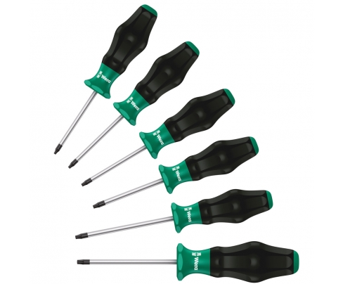 Набор отверток Wera Kraftform Comfort 1367/6 TORX WE-031554