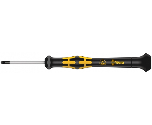 Отвертка TORX Wera Kraftform Micro ESD 1567 WE-030122 TX 6 х 40 для винтов с внутренним TORX