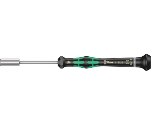 Торцовый ключ Wera Kraftform Micro для электронщика 2069 WE-118135 3/16" x 60