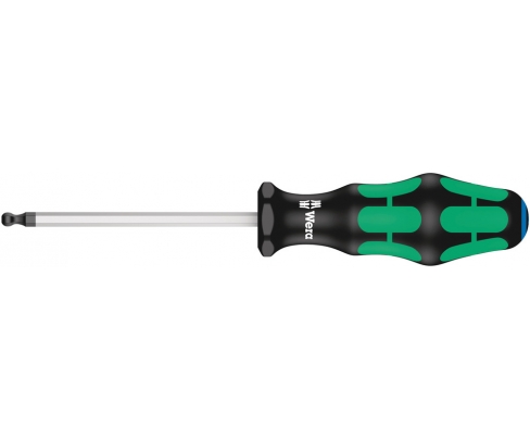 Отвертка Wera Kraftform Plus HEX 352 WE-022835 12.0 х 150 с шестигранной сферической головкой