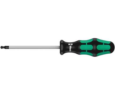 Отвертка TORX Wera Kraftform 367 K WE-027950 TX 15 х 80 со сферической головкой