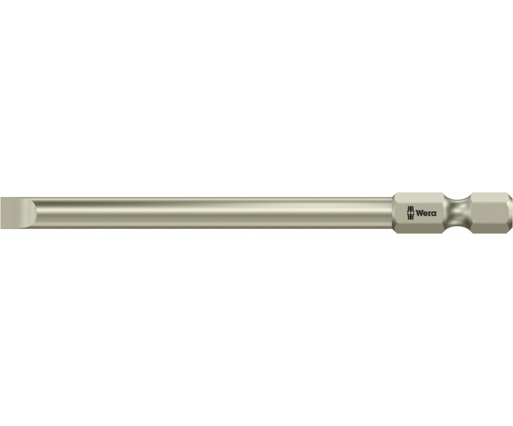 3800/4 Насадки для винтов со шлицем 1/89 мм, нержавеющая сталь Wera WE-071080 (10 шт)
