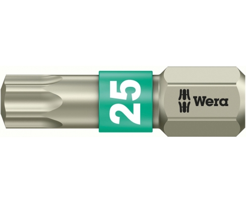 Насадка Wera 3867/1 TS TORX WE-071031 TX 9 х 25 мм нержавеющая сталь (10 шт)