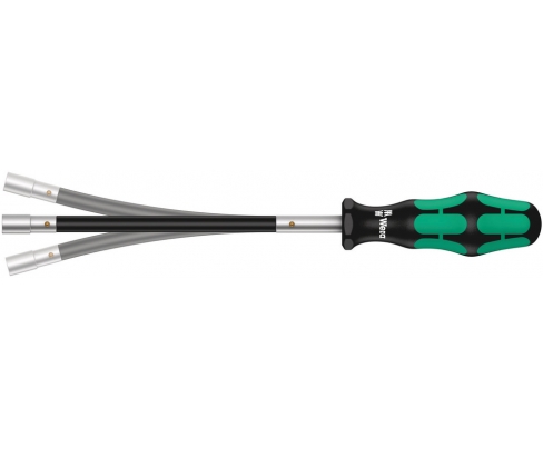 Отвертка HEX Wera Kraftform 391 WE-028148 6 х 167 с гибким стержнем для винтов с шестигранной головкой