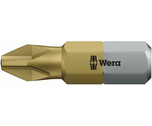 851/1 TiN крестовая насадка PH 1 х 25 Wera WE-480171