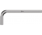 Г-образный ключ 2,5 мм, метрический, хромированный Wera 950 WE-021015