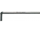 Г-образный ключ 4 мм, метрический, хромированный Wera 950 L WE-021620