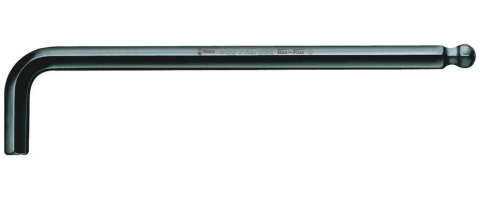 Г-образный ключ 5 мм, метрический, Wera 950 PKL BM BlackLaser WE-027106