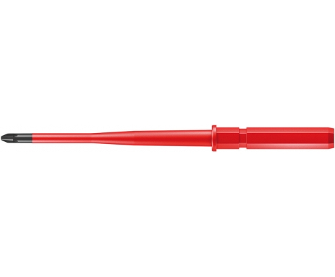 Отвертка Wera Kraftform Kompakt VDE 62 iS PH/S WE-003442 # 1 х 154 комбинированная Phillips/шлиц изолированная с зауженным стержнем