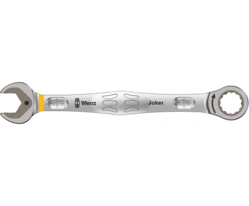 Ключ с кольцевой трещоткой Wera Joker 7/16" WE-073282 165 мм дюймовый