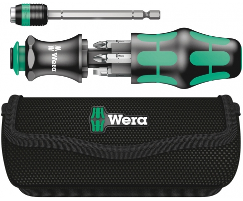 Kraftform Kompakt 20 Набор насадок (SL, PH, PZ) с сумкой, Wera WE-051021