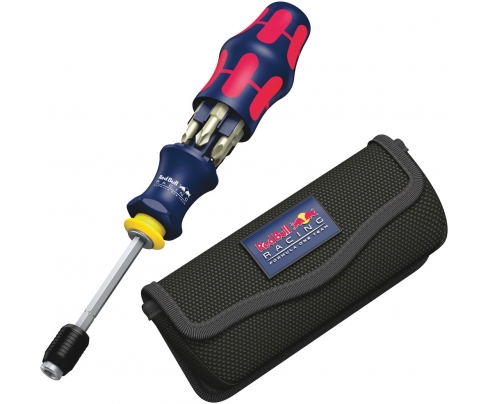 Kraftform Kompakt 20 Набор насадок Red Bull Racing SL, PH, PZ с сумкой, Wera WE-227702