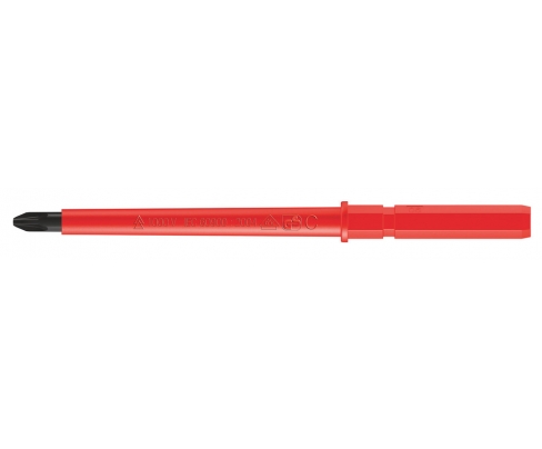 Отвертка Wera Kraftform Kompakt Pozidriv VDE 65 i WE-003450 PZ 0 х 154 крестовая изолированная