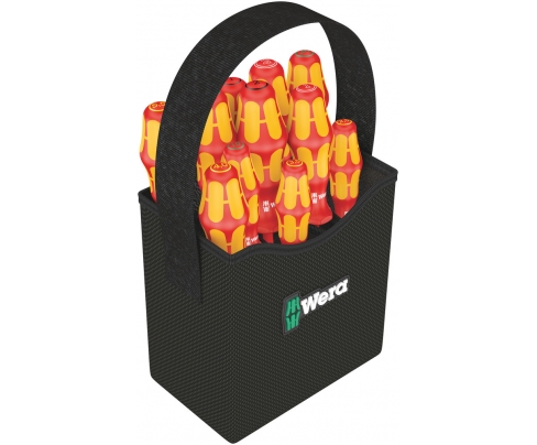 Набор отверток PH TORX SL PZ Kraftform Wera 2go 100 VDE WE-004310