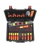 Набор VDE инструментов Basic Set L electric Wiha 44505, 34 предмета в чемодане