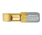 Бита Witte TIN 26431 4,5 х 25 мм шлицевая для держателя С6,3