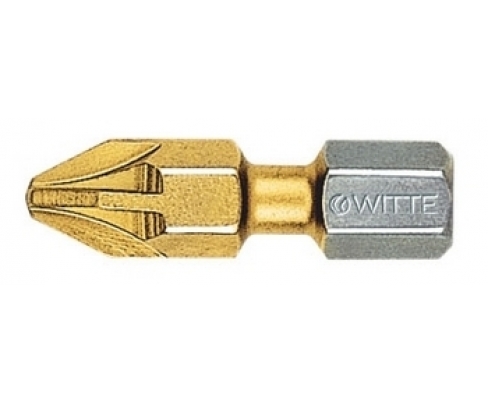 Бита Witte TIN BITFLEX 28445 крестовая PZ1 х 25 мм