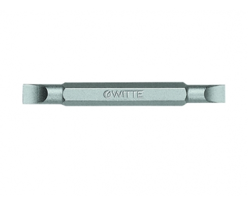 Бита Witte INDUSTRIE 29007 SL3,0/SL4,5 х 60 мм двусторонняя