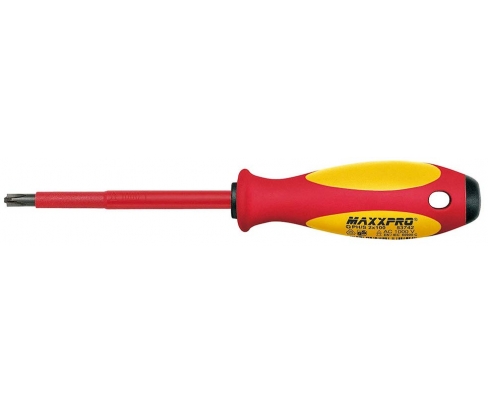 Отвертка диэлектрическая Witte MAXXPRO 53711 PH1 x 80 крестовая Phillips VDE