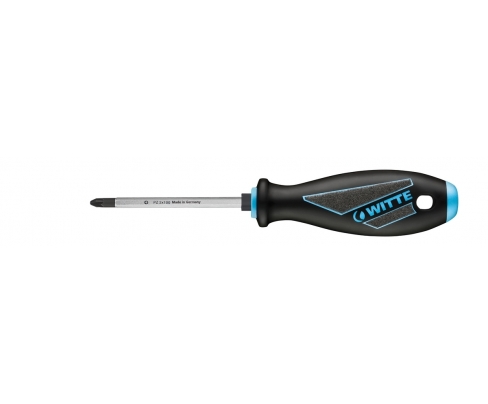 Отвертка Witte MAXXPRO plus 63601 PZ1 x 80 Pozidriv крестовая усиленная, под ключ