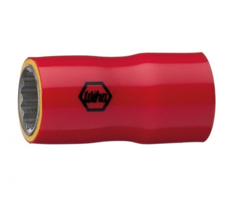 Торцевая головка шестигранная 10 мм изолированная VDE 3/8"  Wiha 7207N 36676