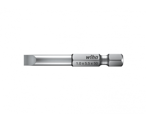Бита Wiha Professional Slotted 7040 Z 01791 0,5 x 4,0 x 50 шлицевая