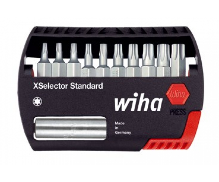 Набор с битами Wiha XSelector Standard TORX 7944-505 26983, 11 предметов