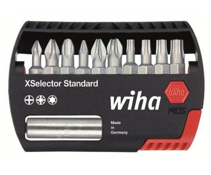Бит-органайзер XSelector Standard Wiha 7944-904 26985, 11 предметов