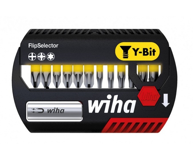 Набор с битами Y-Bit PH PZ TX Wiha FlipSelector Z SB 7947-Y904 41827, 13 предметов