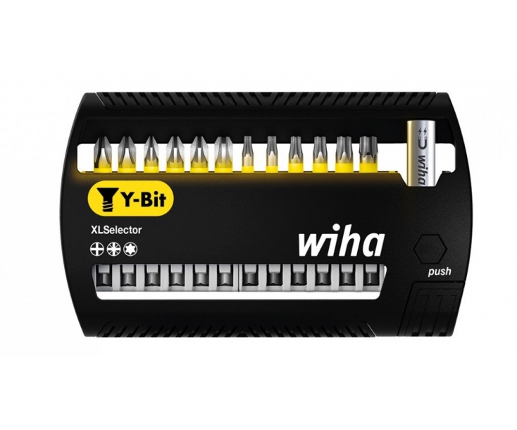 Набор с битами Y-Bit PH PZ TX Wiha XLSelector SB 7948-Y950 41834, 13 предметов