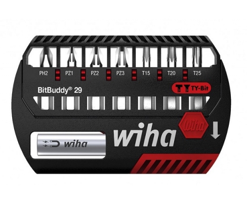 Набор с битами TY-Bit PH PZ TX Wiha BitBuddy TY SB 7945-TY903 42137, 8 предметов