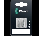 Набор шлицевых бит-насадок Wera 800/1 Z SB SL 0.8 х 5.5 WE-05072057005 2 шт. в блистере